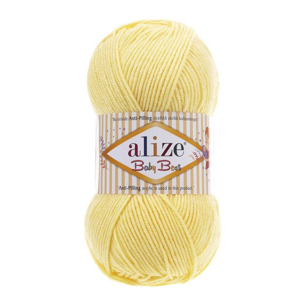 BABY BEST Alize- 90% Acrylic Anti- Pilling, 10% Bamboo, 100gr/ 240m, Nr 250