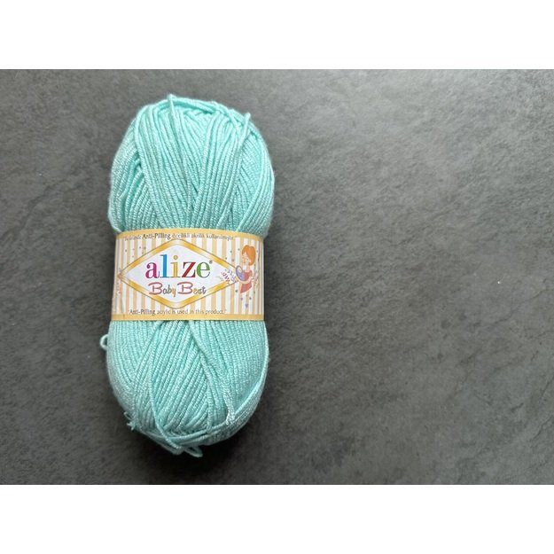 BABY BEST Alize- 90% Acrylic Anti- Pilling, 10% Bamboo, 100gr/ 240m, Nr 19