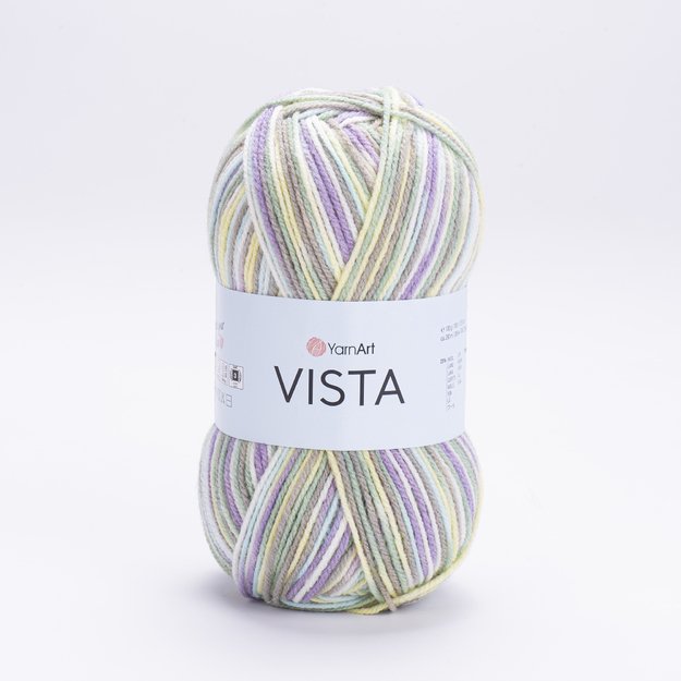 VISTA YarnArt - 25% wool,  75% acrylic, 100gr/ 280m Nr 5317