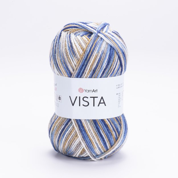 VISTA YarnArt - 25% wool,  75% acrylic, 100gr/ 280m Nr 5303