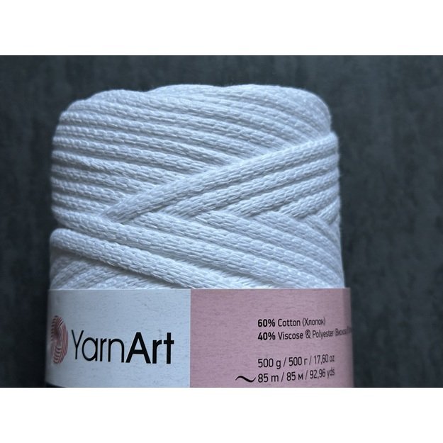 MACRAME Cord 5mm- 60% Cotton, 40% Viscose&Polyester, 500 gr/ 85 m, Nr 751