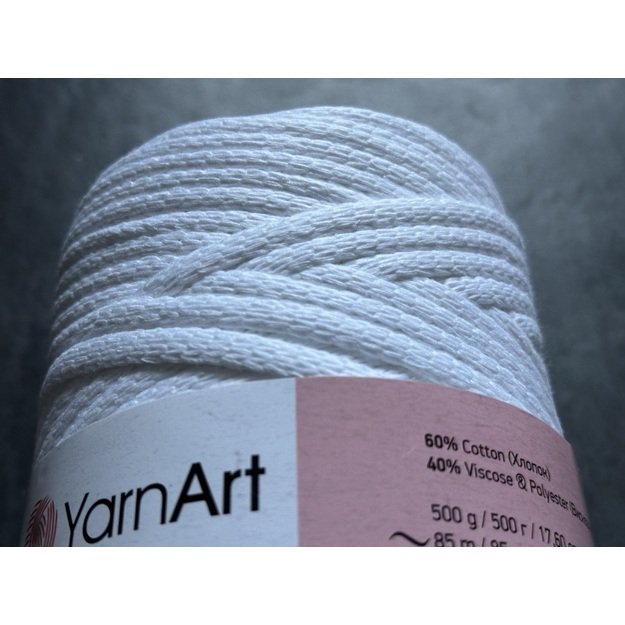 MACRAME Cord 5mm- 60% Cotton, 40% Viscose&Polyester, 500 gr/ 85 m, Nr 751