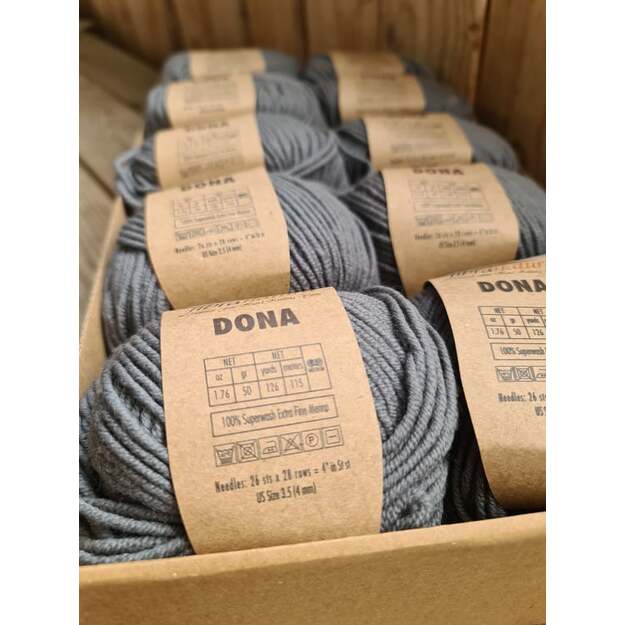 DONA Fibra Natura- 100% Superwash Extra fine merino, 50gr/ 115m, Nr 106-37