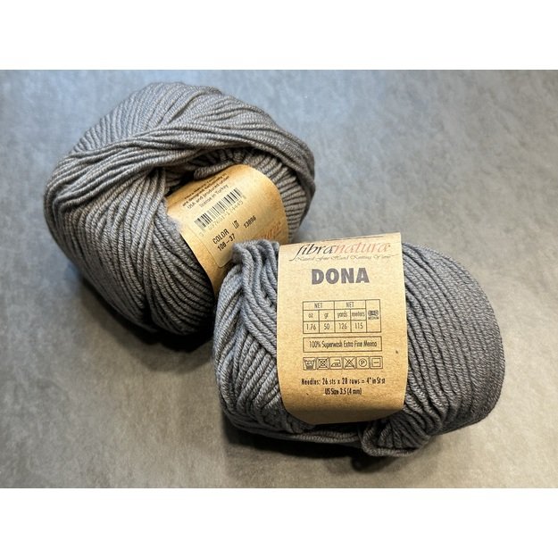 DONA Fibra Natura- 100% Superwash Extra fine merino, 50gr/ 115m, Nr 106-37