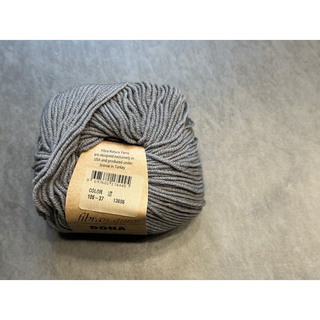 DONA Fibra Natura- 100% Superwash Extra fine merino, 50gr/ 115m, Nr 106-37