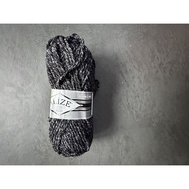 SUPERLANA MAXI Alize- 25% Wool , 75% Acrylic- 100 gr / 100 m, Nr 800
