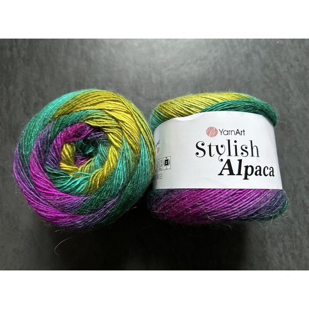 STYLISH ALPACA- 25% Alpaca, 75% Acrylic, 150 gr / 525 m, Nr 7703