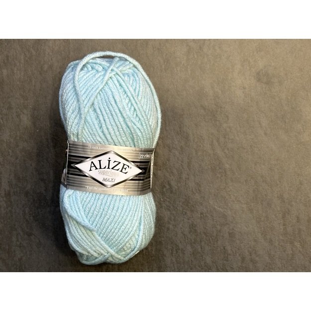 SUPERLANA MAXI Alize- 25% Wool , 75% Acrylic- 100 gr / 100 m, Nr 522
