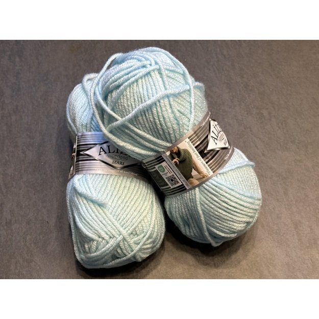 SUPERLANA MAXI Alize- 25% Wool , 75% Acrylic- 100 gr / 100 m, Nr 522