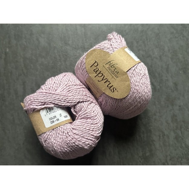 PAPYRUS Fibra Natura-78% cotton, 22% silk, 50gr / 120m, Nr 229-09