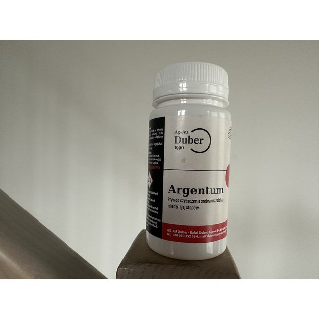ARGENTUM - Liquid cleaner for silver and other metal items 70ml