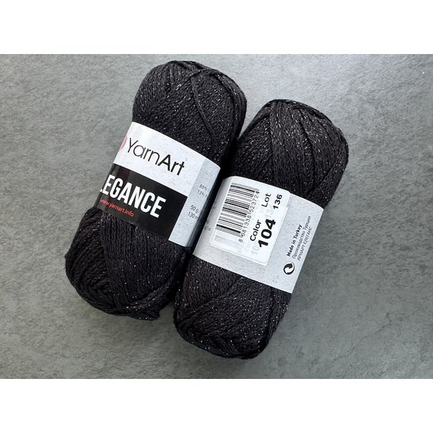 ELEGANCE YarnArt- 88% Cotton, 12% Metallic, 50gr/ 130m, Nr 104 1