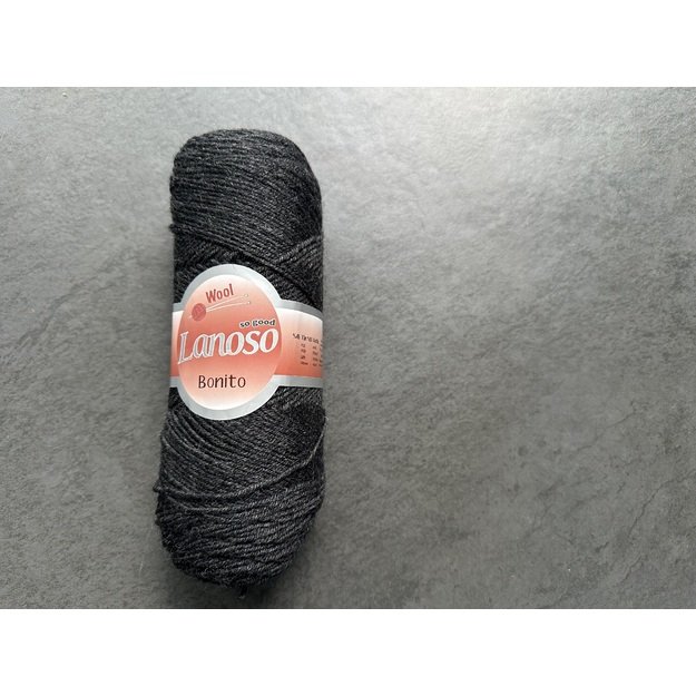 BONITO lanoso- 49% wool, 51% acrylic, 100gr/ 300m, Nr 963