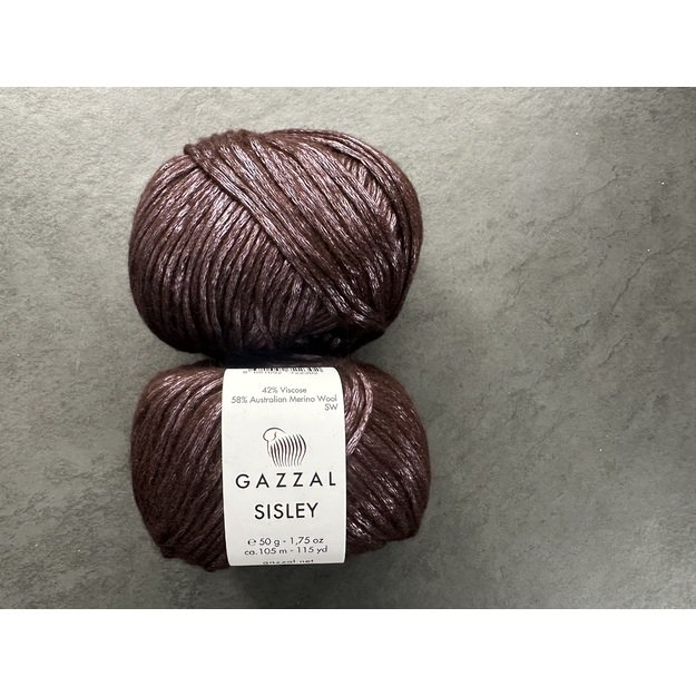 SISLEY - 58% Australian merino wool, 42% viscose, 50 g / 105 m, No. 5715 1