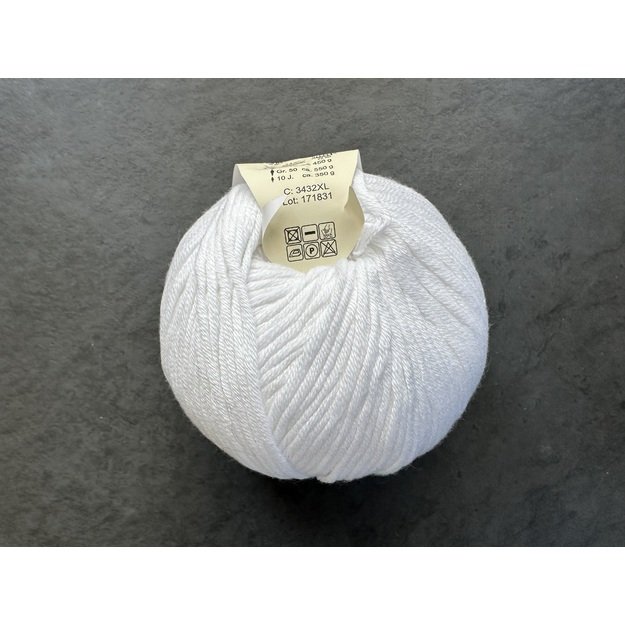 BABY COTTON XL Gazzal- 50% Cotton (medvilnė), 50% Acrylic (akrilas), 50 gr / 105 m, Nr 3432 2