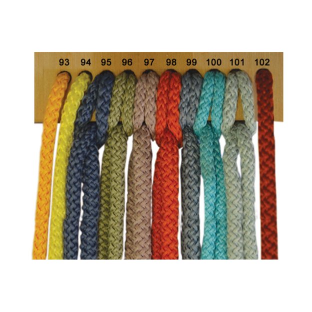 Cord, knitted, polyester, with filling, 5.5-6.0 mm - No. 97