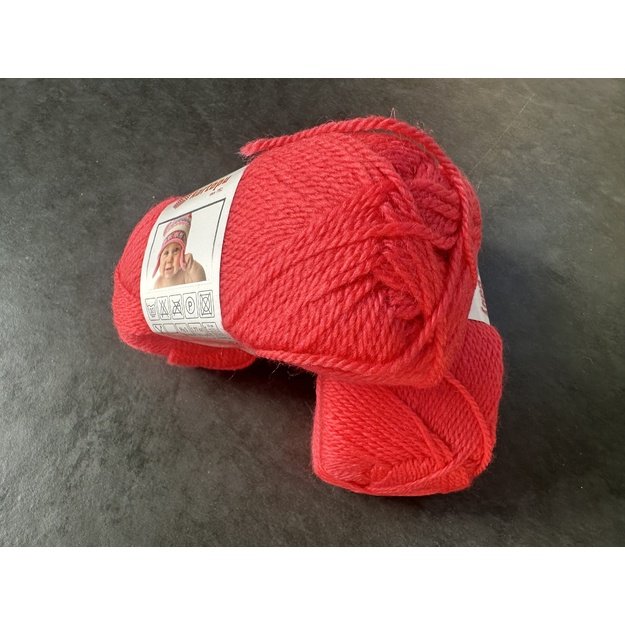 WOOLLY BABY kartopu- 50% Acrylic, 30% wool, 20% Polyamide, 50gr/148m, Nr K-812