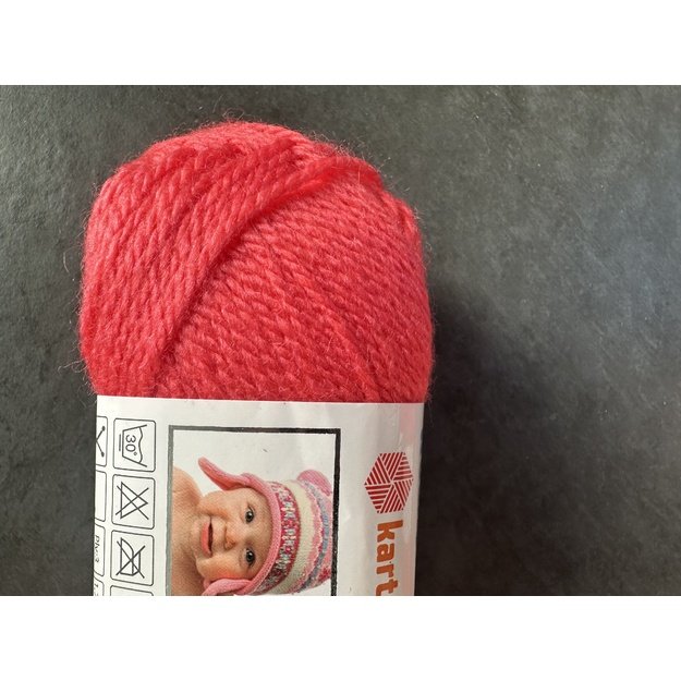 WOOLLY BABY kartopu- 50% Acrylic, 30% wool, 20% Polyamide, 50gr/148m, Nr K-812
