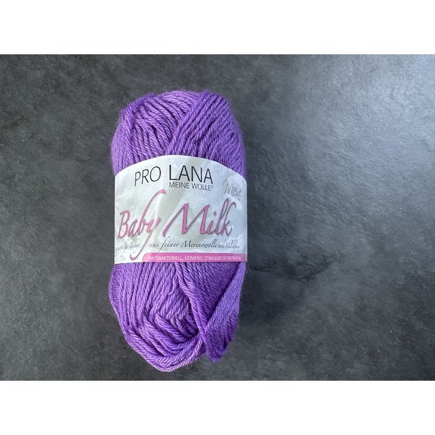 BABY MILK Pro Lana- 70% wolle, 30% polylactid, 25 gr/ 100m, Nr 48