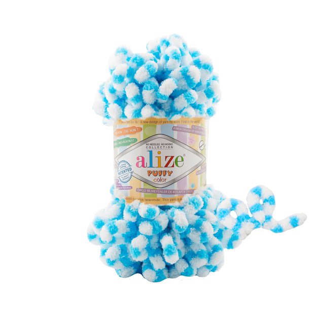 PUFFY COLOR- 100% Micropolyester, 100 gr/ 9m, Nr 6459