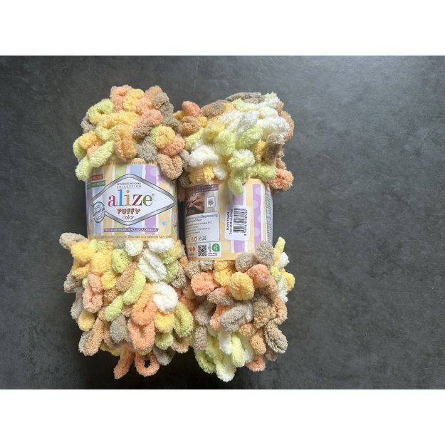 PUFFY COLOR- 100% Micropolyester, 100 gr/ 9m, Nr 6528