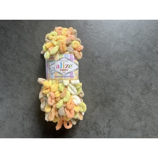PUFFY COLOR- 100% Micropolyester, 100 gr/ 9m, Nr 6528