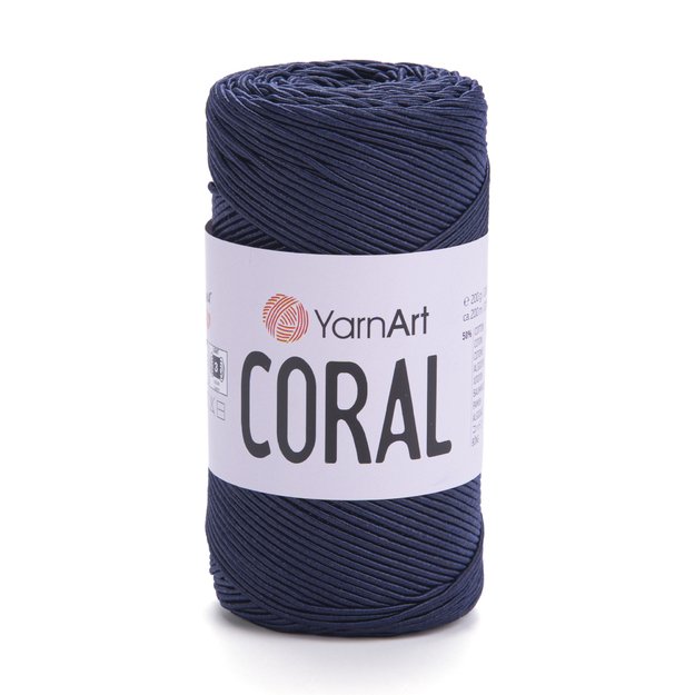 CORAL YarnArt- 50% cotton, 50% polyester, 200gr/ 200m, Nr 1910