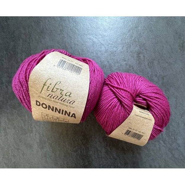 DONNINA Fibra Natura- 100% extra fine merino wool, 50gr/ 165m, Nr 17