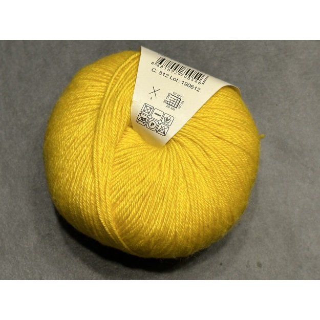 BABY WOOL Gazzal- 40% acrylic, 20% cashmere PA, 40% lana merino, 50gr/ 175m, Nr 812