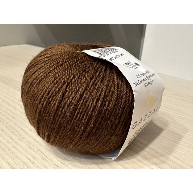 BABY WOOL Gazzal- 40% acrylic, 20% cashmere PA, 40% lana merino, 50gr/ 175m, Nr 807