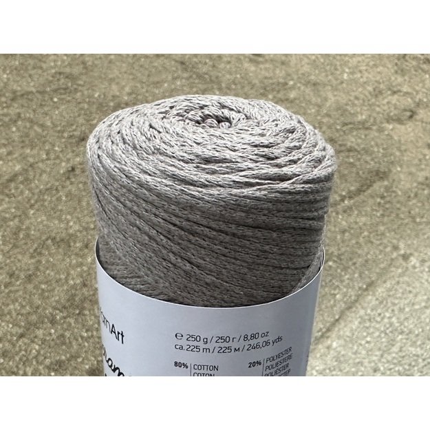 MACRAME COTTON YarnArt- 80% cotton, 20% polyester, 250gr/ 225m, Nr 768