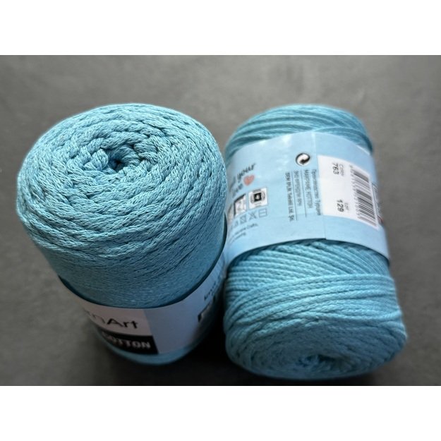 MACRAME COTTON YarnArt- 80% cotton, 20% polyester, 250gr/ 225m, Nr 763