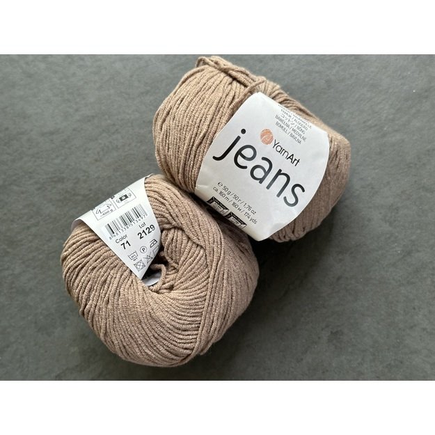 JEANS YarnArt- 55% cotton, 45% PAC, 50gr/ 160m, Nr 71