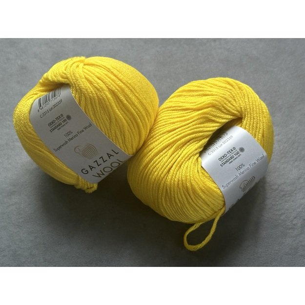 WOOL 115 Gazzal- 100% superwash merino fine wool, 50gr/ 115m, Nr. 3315