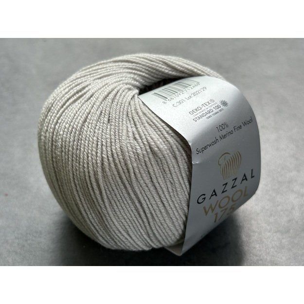 WOOL 175 Gazzal- 100% superwash merino fine wool, 50gr/ 175m, Nr. 301