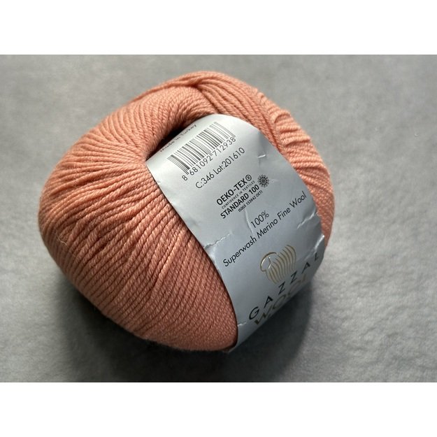 WOOL 175 Gazzal- 100% superwash merino fine wool, 50gr/ 175m, Nr. 346