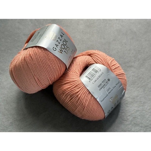 WOOL 175 Gazzal- 100% superwash merino fine wool, 50gr/ 175m, Nr. 346