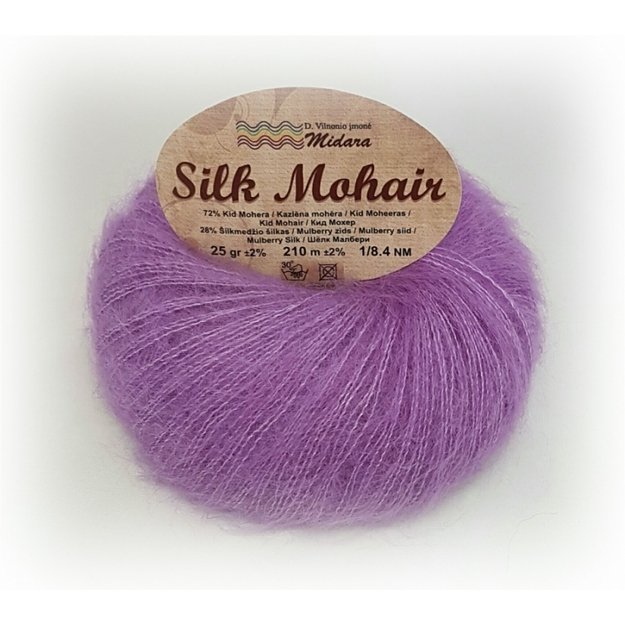 SILK MOHAIR- 72% Kid Mohair, 28% Mulberry Silk, 25gr/ 210m, Nr S-718