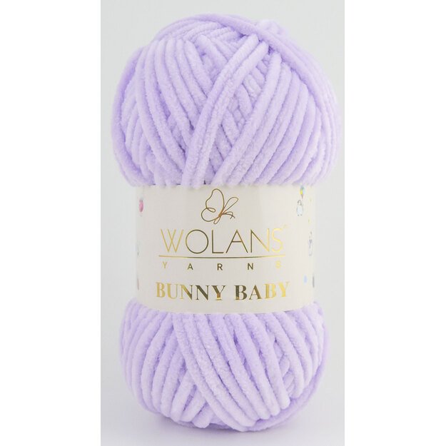 WOLANS BUNNY BABY-100% super-soft polyester, 100 gr/ 120 m, Nr 15