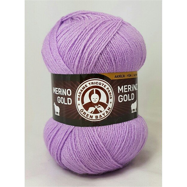 MERINO GOLD MT- 49% Wool, 51% acrylic, 100gr/ 400m, Nr 056