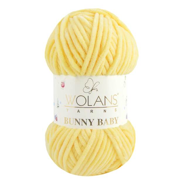 WOLANS BUNNY BABY-100% super-soft polyester, 100 gr/ 120 m, Nr 44