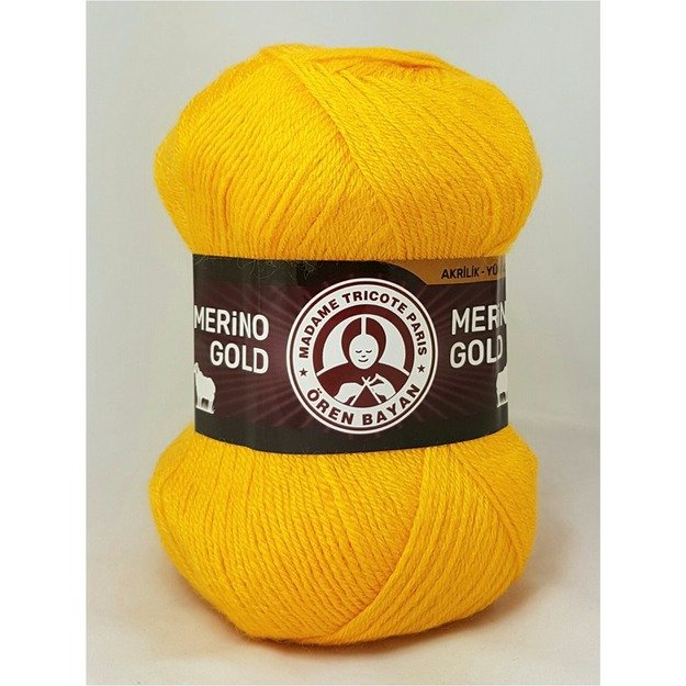 MERINO GOLD MT- 49% Wool, 51% acrylic, 100gr/ 400m, Nr 029