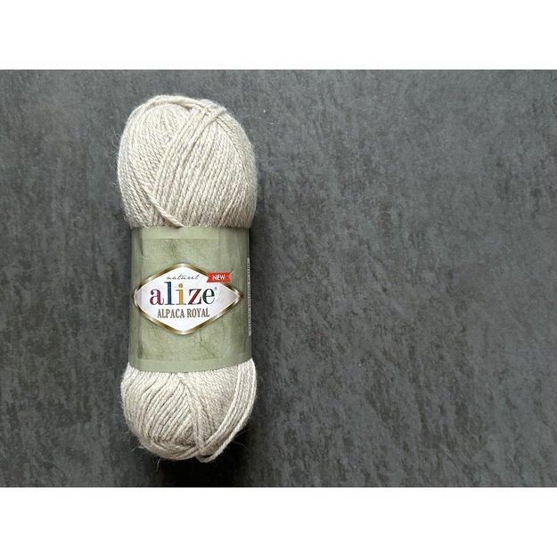 ALPACA ROYAL-15 Alize- 55% acrylic, 15% alpaka, 30% wool, 100gr/ 250m, Nr 152