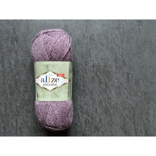 ALPACA ROYAL-15 Alize- 55% acrylic, 15% alpaka, 30% wool, 100gr/ 250m, Nr 618