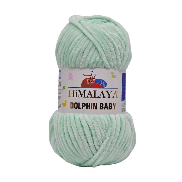 HIMALAYA Dolphin Baby 100% mikropoliesteris 100 gr / 120 m, Nr 80307