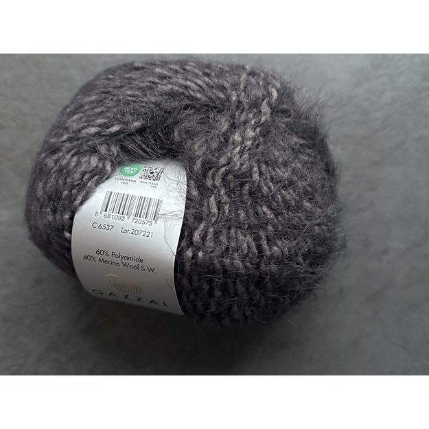 TEDDY Gazzal- 60% Polyamide, 40% Merino wool, 50gr/ 150m, Nr 6537