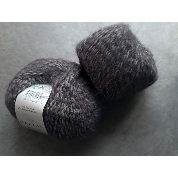 TEDDY Gazzal- 60% Polyamide, 40% Merino wool, 50gr/ 150m, Nr 6537