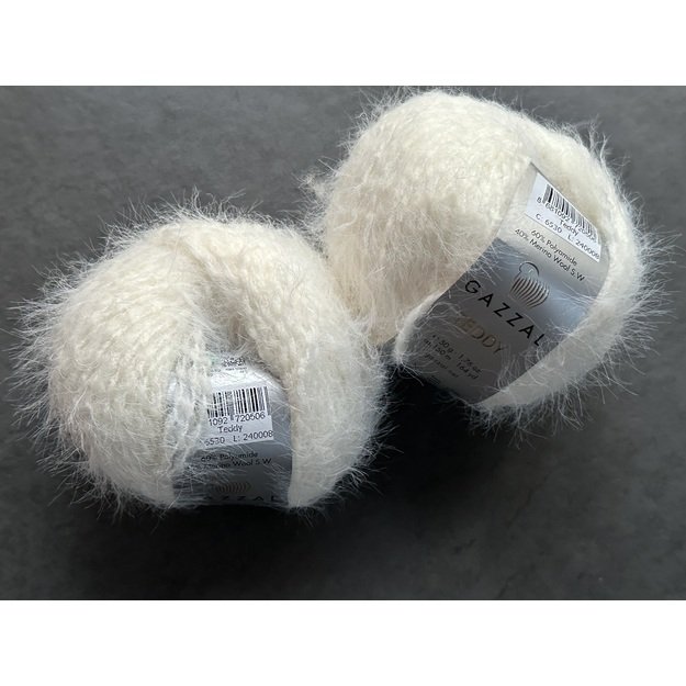 TEDDY Gazzal- 60% Polyamide, 40% Merino wool, 50gr/ 150m, Nr 6530