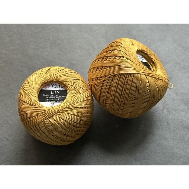 LILY- 100% Cotton Mercerized, 50gr/ 225m, Nr 351