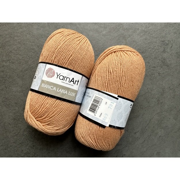 BIANCA Lanalux- 100% Wool (vilna), 100gr/ 240m, nr 869